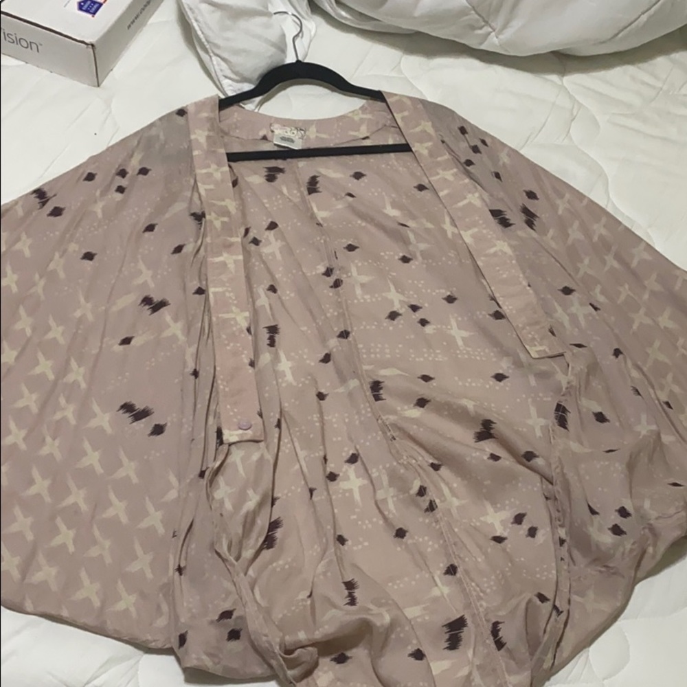 Free People Eyelet Kimono
